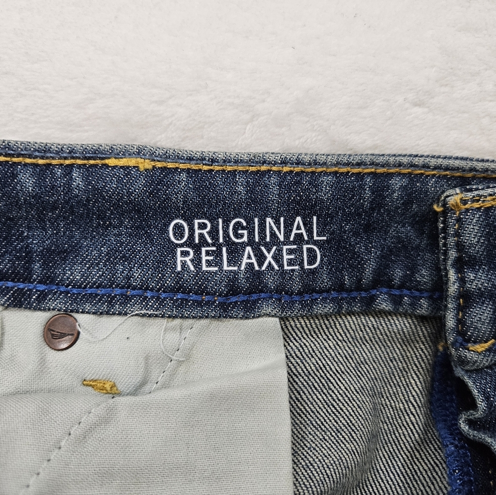 Nautica Jeans Co. Original Relaxed Stretch  Denim Jean in Dark Blue Size 38X30 - Picture 4 of 11